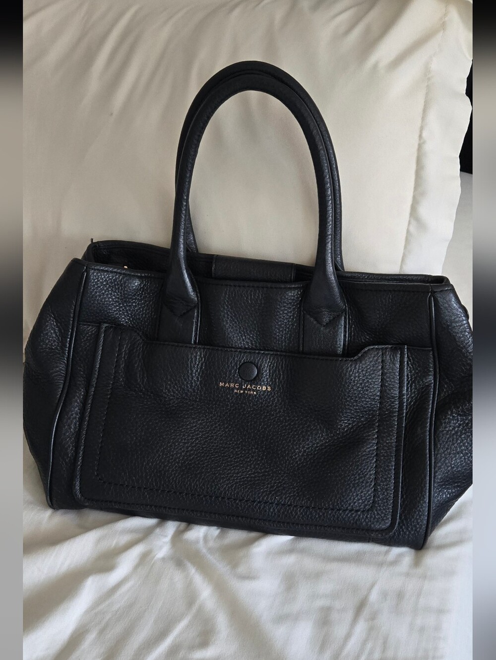 Marc Jacobs Black Leather Handbag